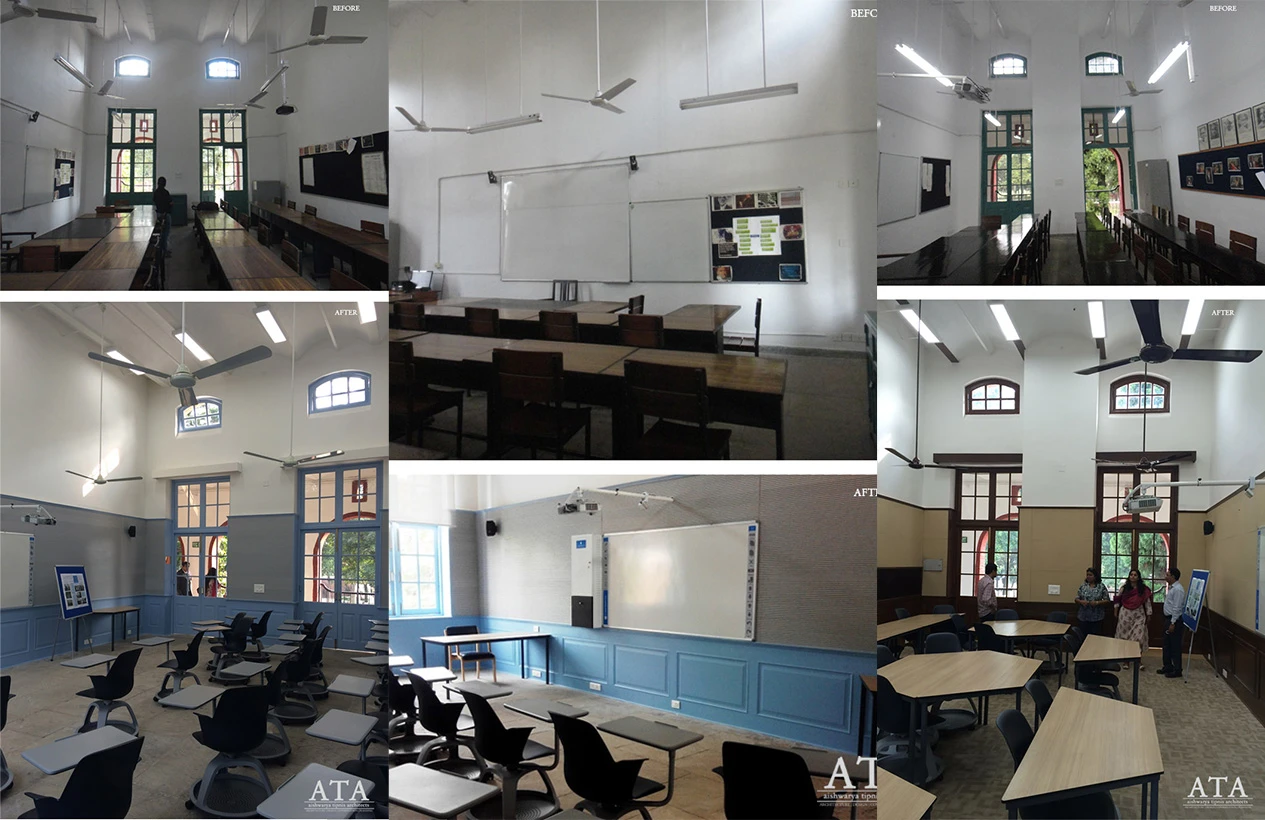 Restoration & Reuse of Doon School: The Smart Classroom